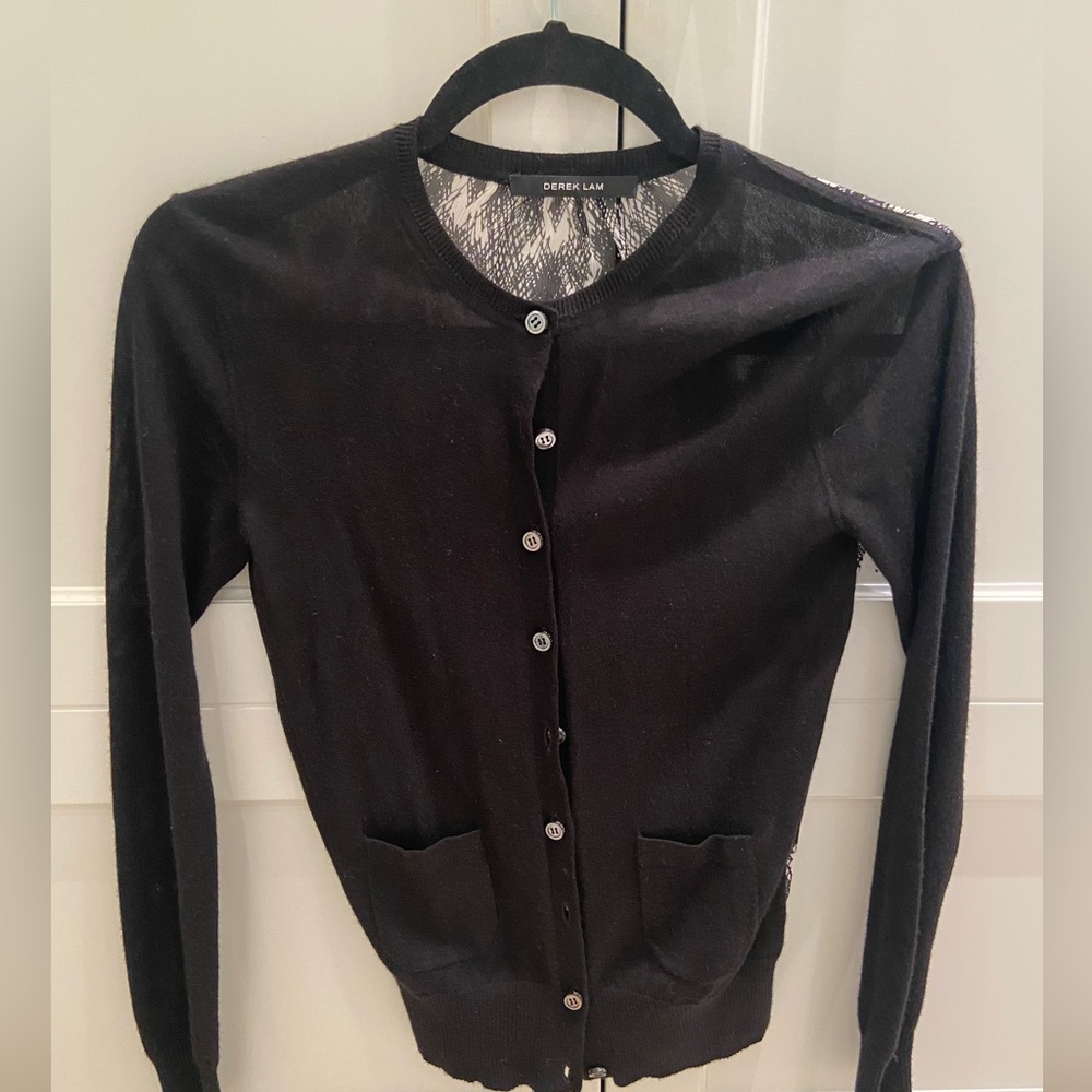 Derek Lam cardigan and tank set